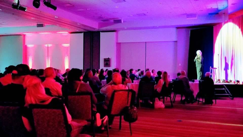 Sonya White corporate comedy event photo